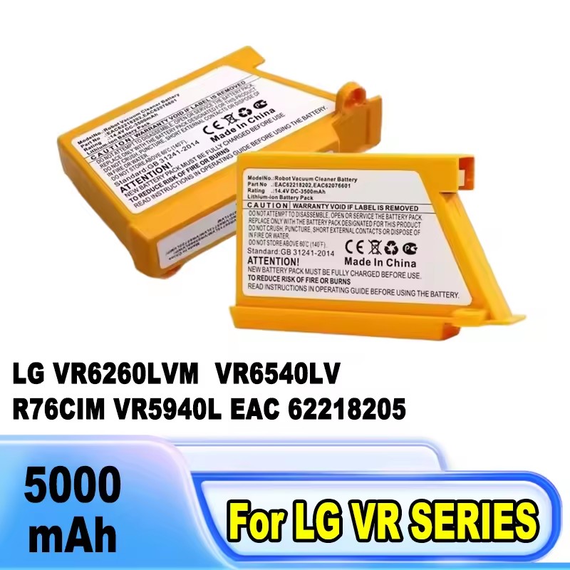 4S Lipo Battery 14.8V 6000Mah - Batería de Repuesto para Aspiradora LG